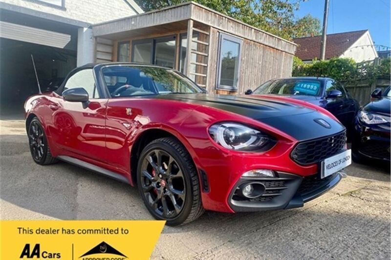 Red Used 2017 Fiat 124 Spider Cabriolet | £17,995 (Fair price) - Image 1/4