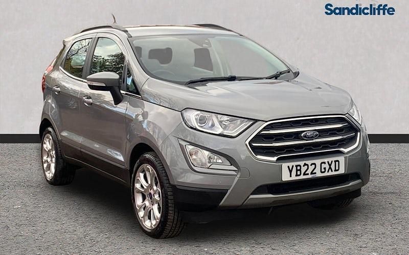 Silver Used 2022 Ford Ecosport Titanium SUV | £11,656 (Fair price) - Image 1/4