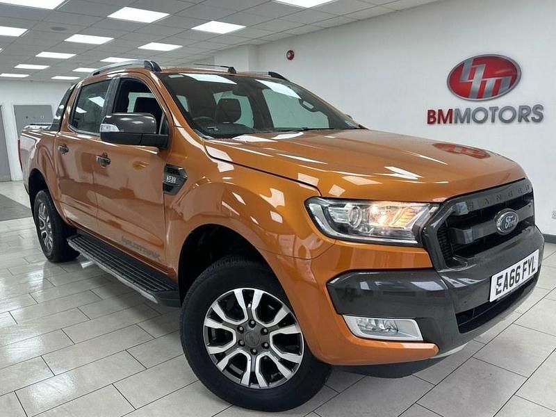 Used Ford Ranger Wildtrack 2016 Orange Pickup