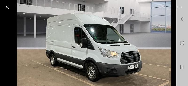 Used Ford Transit 125 HP (91 kW) 2015 White Van