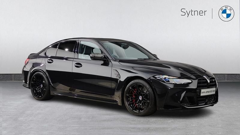 Black Used 2024 BMW M3 Competition Edition | £74,000 (A bit pricey) - Image 1/4