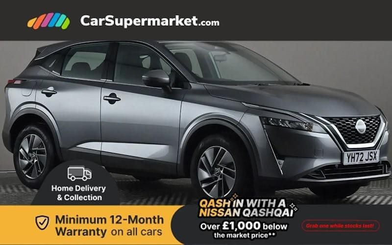 Grey Used 2022 Nissan Qashqai Acenta Premium SUV | £15,997 (Good price) - Image 1/3