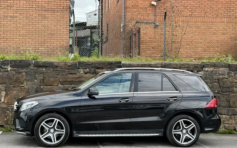 Used Mercedes GLE350 AMG line 258 HP (189 kW) 2016 Black SUV