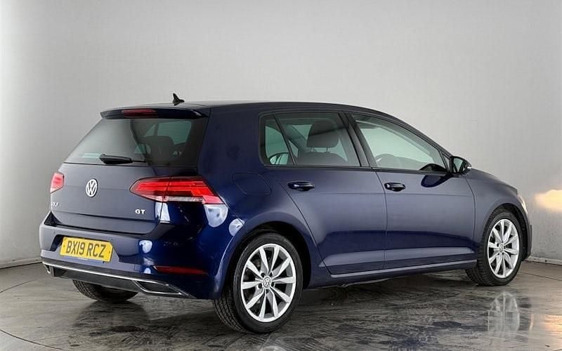 Used VW Golf VII GT 116 HP (85 kW) 2019 Blue Hatchback