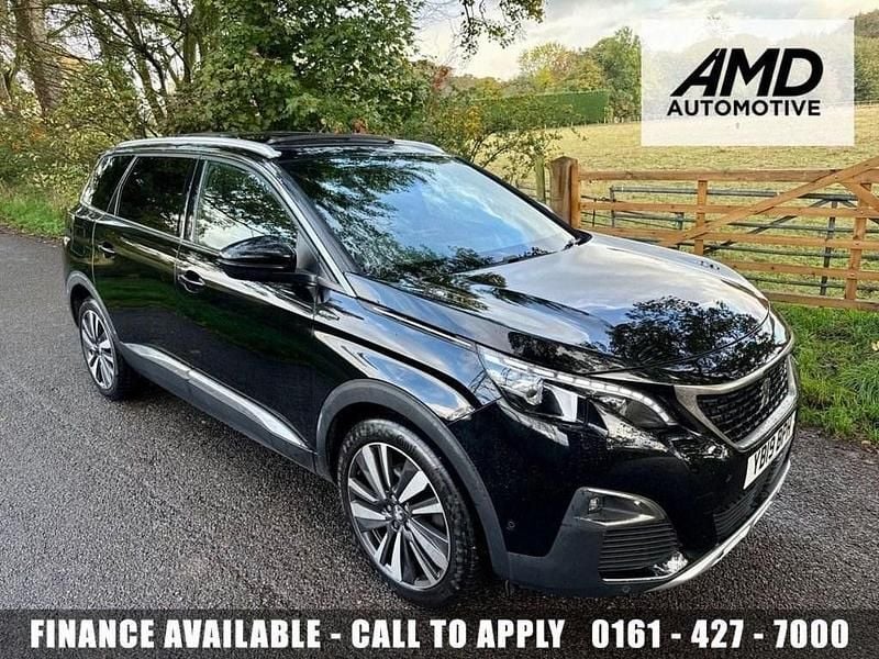 Black Used 2019 Peugeot 5008 Premium SUV | £16,750 (Fair price) - Image 1/3