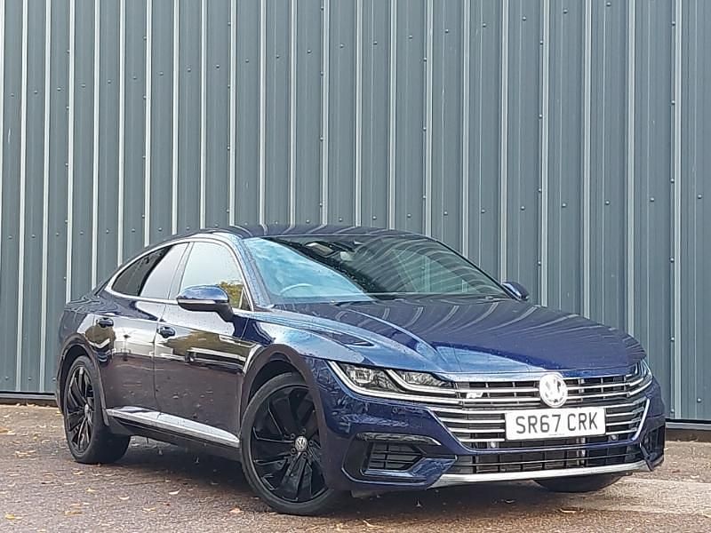 Blue Used 2018 VW Arteon R-line Hatchback | £14,998 (Fair price) - Image 1/4