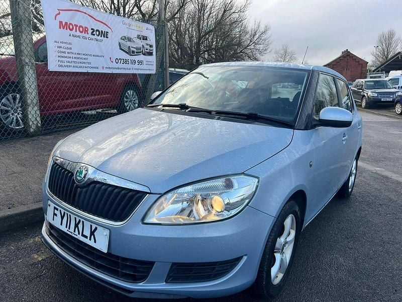 Used Skoda Fabia SE 2011 Blue Hatchback