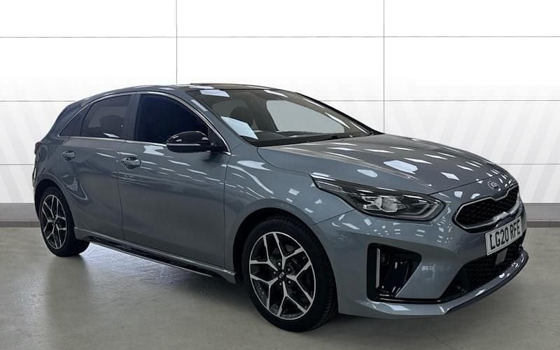 Used Kia Ceed GT-Line 140 HP (102 kW) 2019 Silver Hatchback