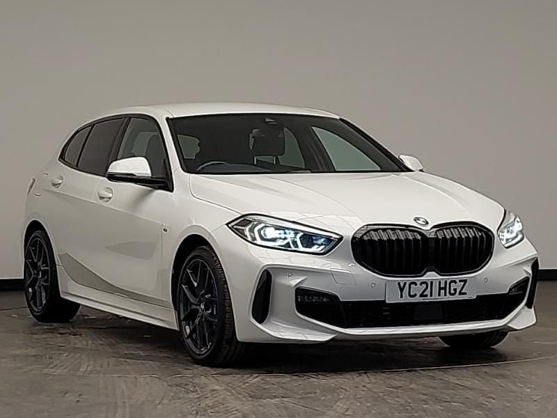 White Used 2021 BMW 116 M Sport Hatchback | £19,998 (A bit pricey) - Image 1/4