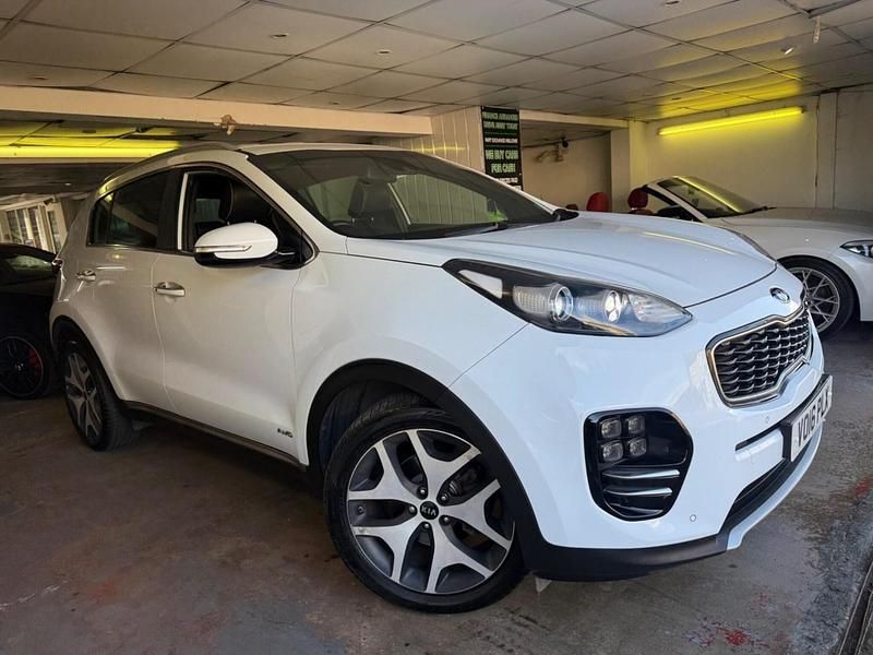 Used Kia Sportage GT-Line 136 HP (100 kW) 2016 White SUV