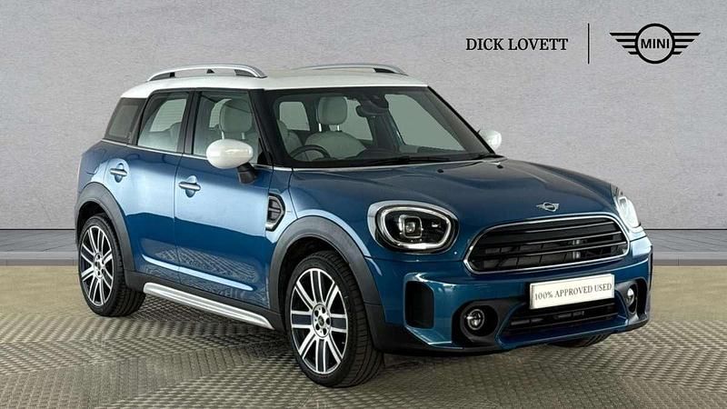 Blue Used 2022 Mini Cooper Countryman Exclusive SUV | £25,455 (A bit pricey) - Image 1/4
