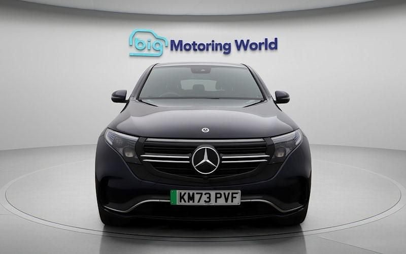 Used Mercedes EQC400 AMG line 300 kW (408 HP) 2023 Blue SUV