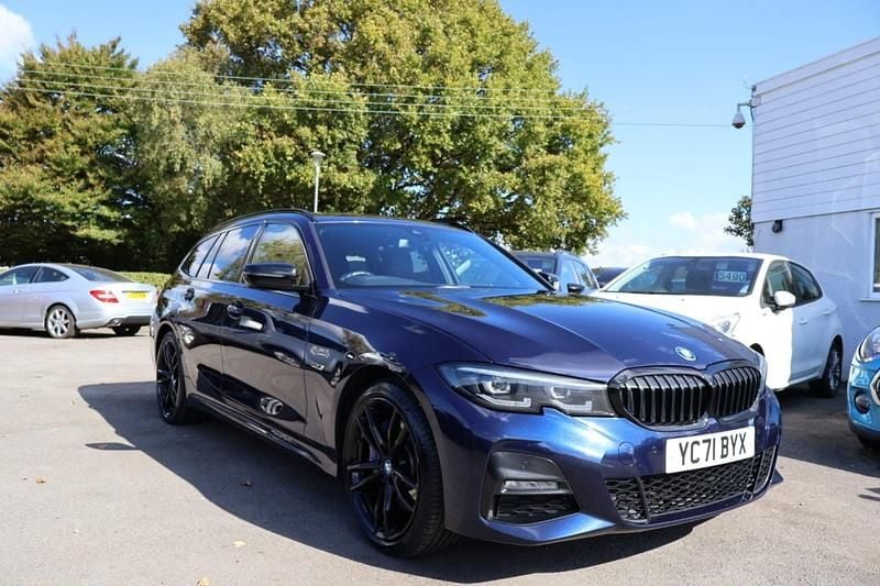 Used BMW 330e M Sport 2021 Blue Estate