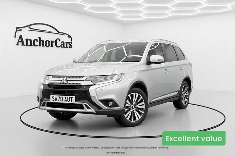 Silver Used 2020 Mitsubishi Outlander SUV | £16,350 (Fair price) - Image 1/1