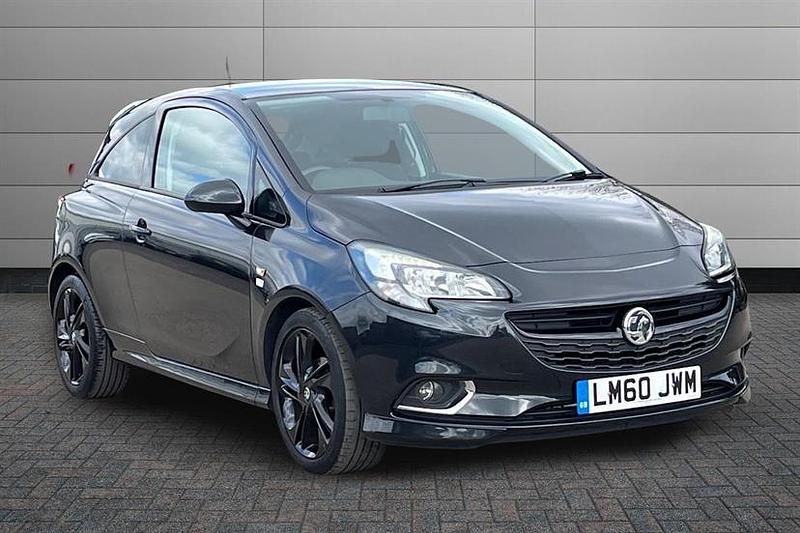 Used Vauxhall Corsa Edition 90 HP (66 kW) 2016 Black Hatchback