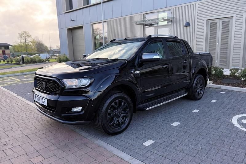 Begagnad Ford Ranger Wildtrack 2019 Svart Pickup