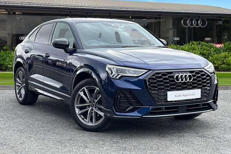 Blue Used 2023 Audi Q3 Black Edition SUV | £33,490 (Fair price) - Image 1/4