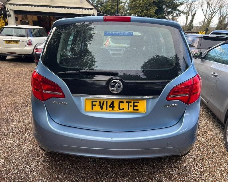 Used Vauxhall Meriva 120 HP (88 kW) 2014 Blue MPV