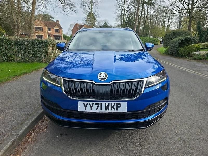 Used Skoda Karoq SE L 2022 Blue SUV