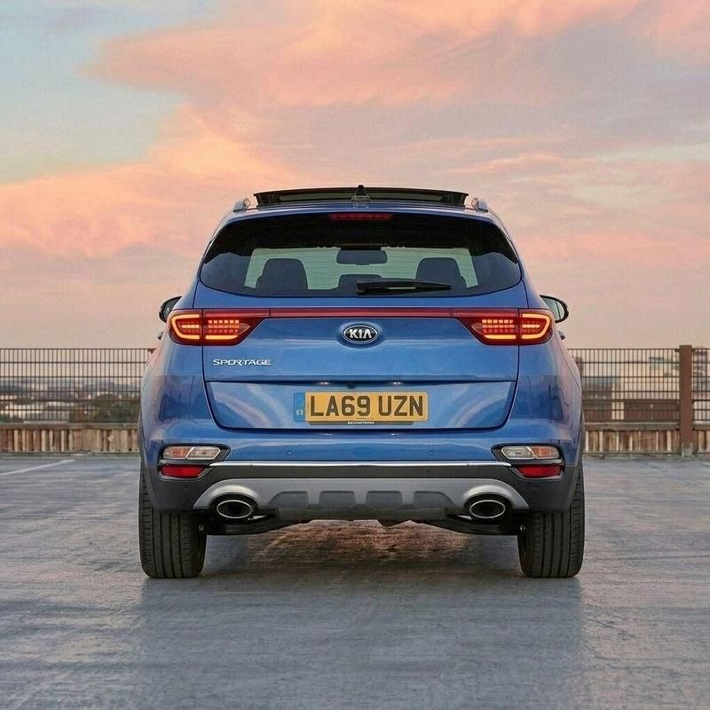 Used Kia Sportage 136 HP (100 kW) 2020 Blue SUV