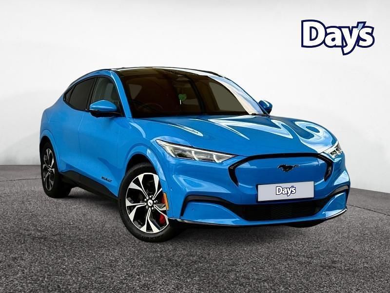 Blue Used 2021 Ford Mustang Mach-E Extended Range SUV | £26,142 (A bit pricey) - Image 1/4