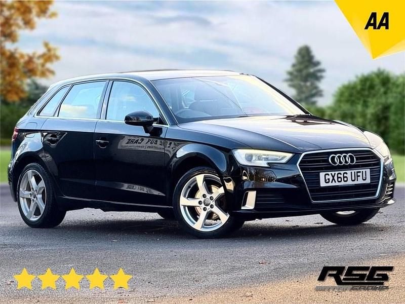 Black Used 2016 Audi A3 Sportback Sport Hatchback | £8,800 (Fair price) - Image 1/4