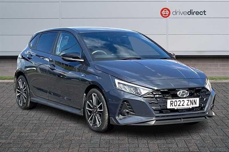 Used Hyundai i20 N Line 100 HP (73 kW) 2022 Grey Hatchback