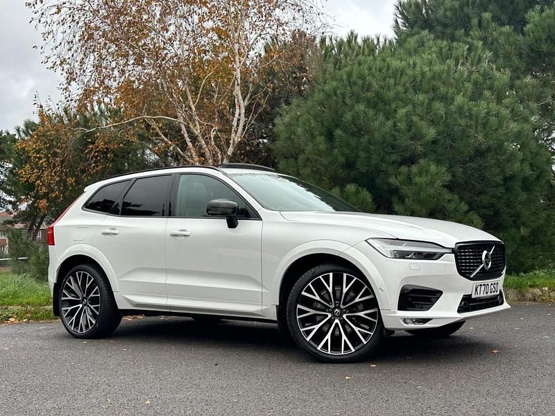 White Used 2021 Volvo XC60 R-Design Pro SUV | £30,990 (Fair price) - Image 1/4