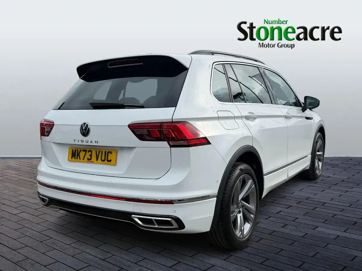 Used VW Tiguan R-line Edition 150 HP (110 kW) 2023 White SUV