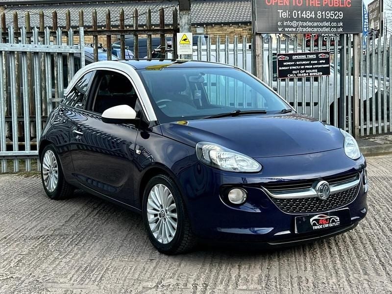 Used Vauxhall Adam Glam 2013 Blue Hatchback