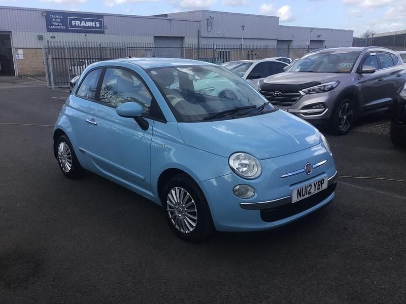 Used Fiat 500 Pop 69 HP (50 kW) 2012 Blue Hatchback