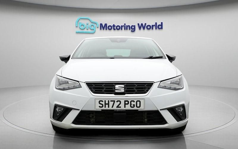 Used Seat Ibiza FR 110 HP (80 kW) 2022 White Hatchback