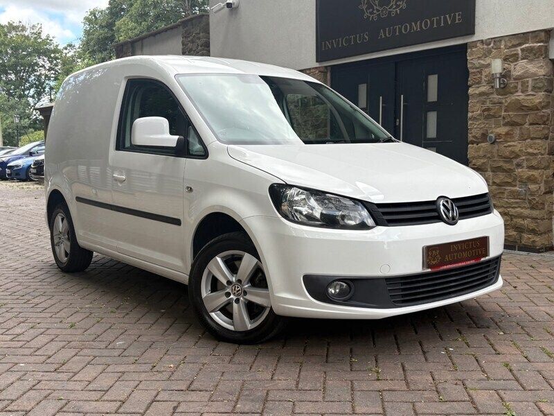 White Used 2014 VW Caddy Highline MPV | £8,280 - Image 1/4