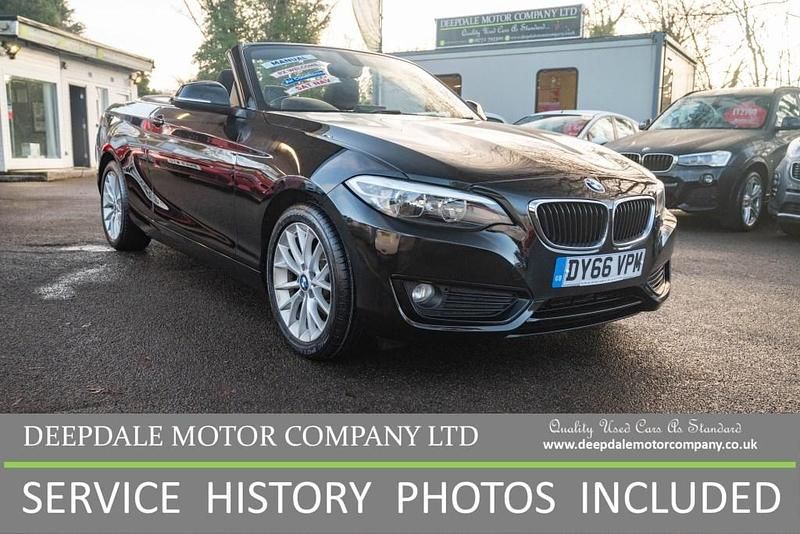 Used BMW 218 2016 Black Cabriolet