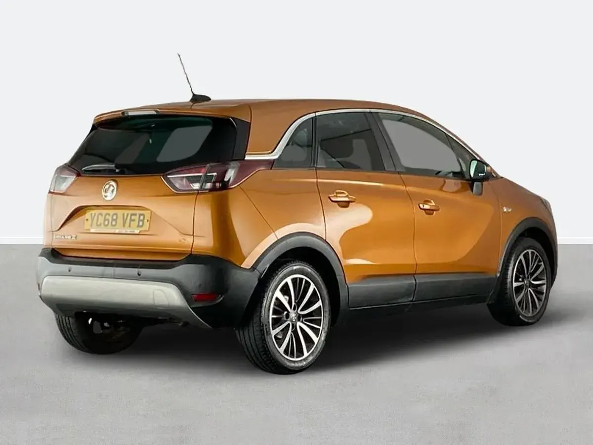 Second-hand Vauxhall Crossland X Elite 81 CP (59 kW) 2018 Portocaliu SUV