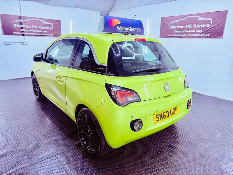 Used Vauxhall Adam Glam 70 HP (51 kW) 2014 Green Hatchback