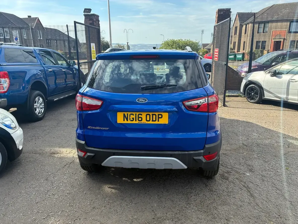 Used Ford Ecosport Titanium 95 HP (69 kW) 2016 Blue SUV