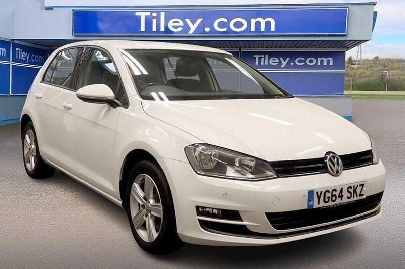 White Used 2014 VW Golf VII Match Hatchback | £7,990 (Fair price) - Image 1/1
