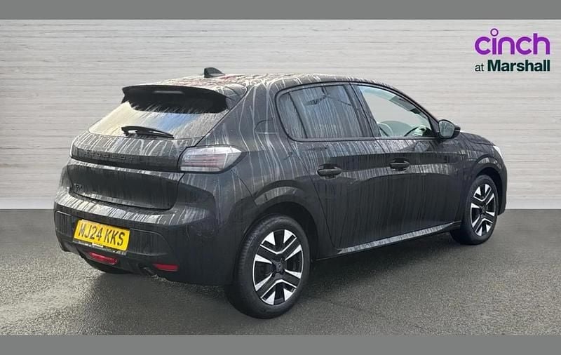 Used Peugeot 208 Allure 101 HP (74 kW) 2024 Black Hatchback