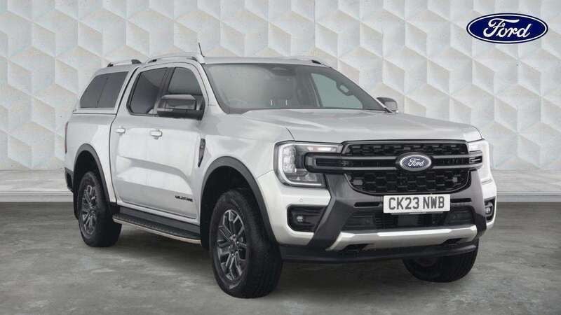 Silver Used 2023 Ford Ranger Wildtrack Pickup | £33,600 (Good price) - Image 1/4