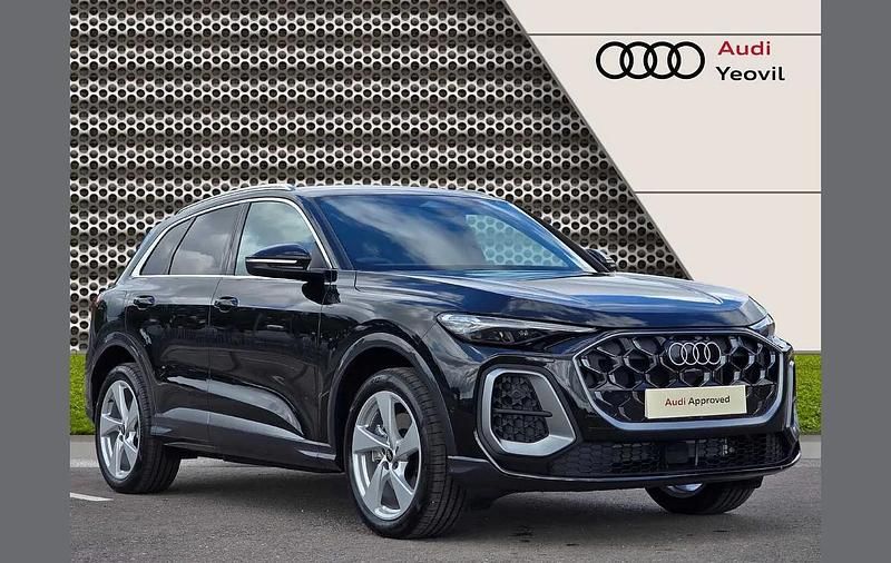 Black Used 2025 Audi Q5 S-Line SUV | £49,650 - Image 1/4