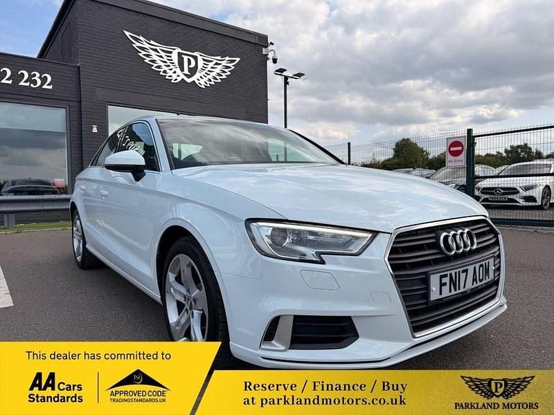 White Used 2017 Audi A3 Sport Sedan | £9,295 (Super price) - Image 1/4