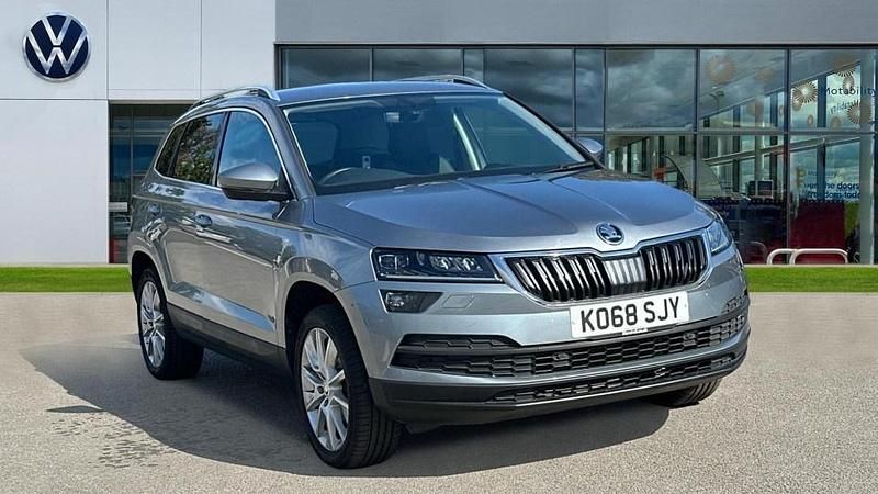 Grey Used 2019 Skoda Karoq SE L SUV | £17,450 (Fair price) - Image 1/4