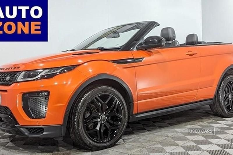 Used Land Rover Range Rover evoque HSE Dynamic 180 HP (132 kW) 2016 Orange Cabriolet