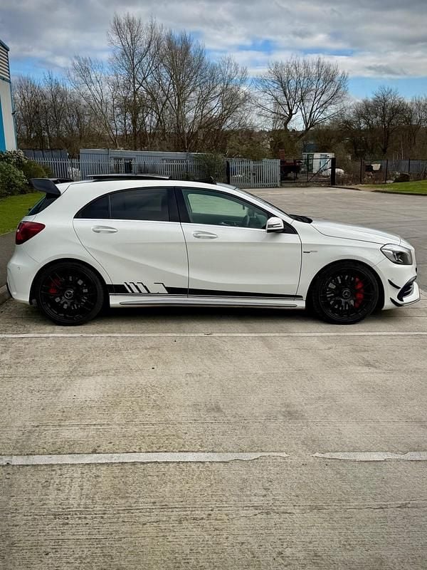 Used Mercedes A45 AMG 2017 White Hatchback