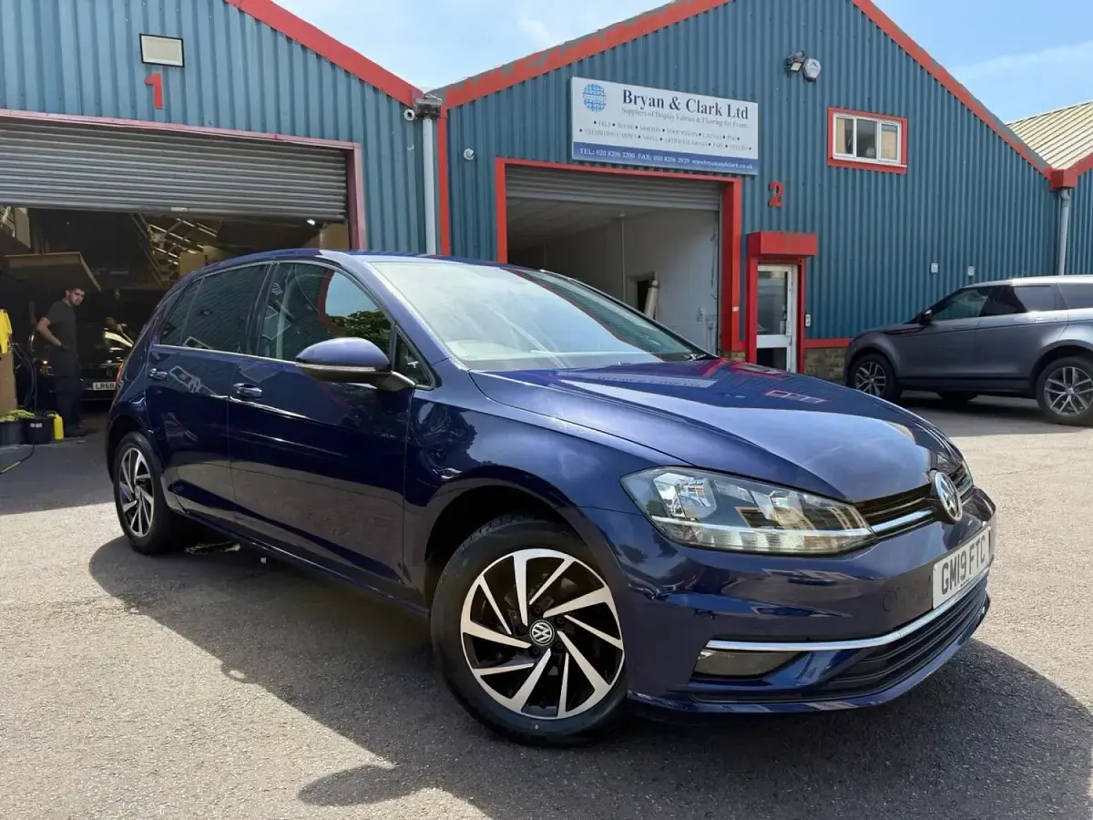 Used VW Golf VII Match 2019 Blue Hatchback