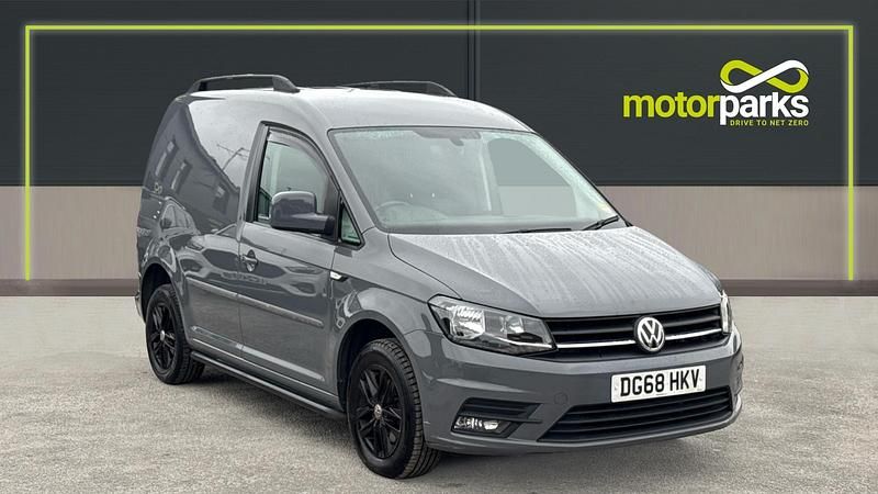 Indium grey metallic Used 2018 VW Caddy Highline MPV | £10,000 - Image 1/4