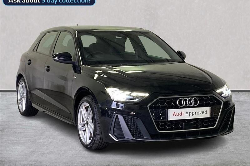 Black Used 2023 Audi A1 S-Line Hatchback | £20,719 (Fair price) - Image 1/4
