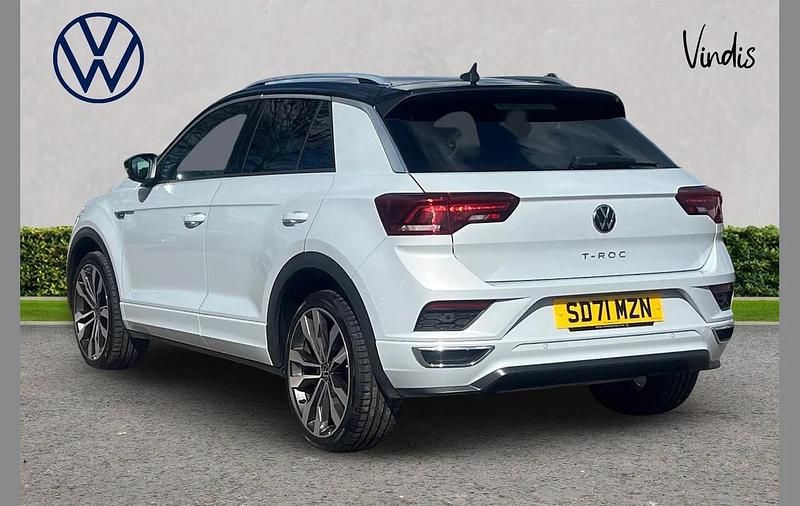 Used VW T-Roc R-line 150 HP (110 kW) 2021 Silver SUV