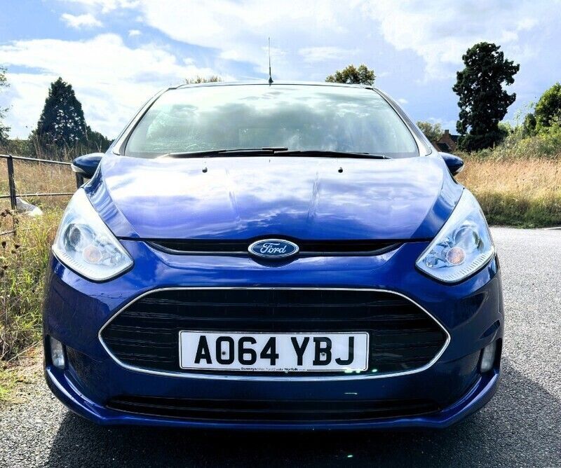 Used Ford B-MAX Titanium 118 HP (86 kW) 2014 Blue MPV